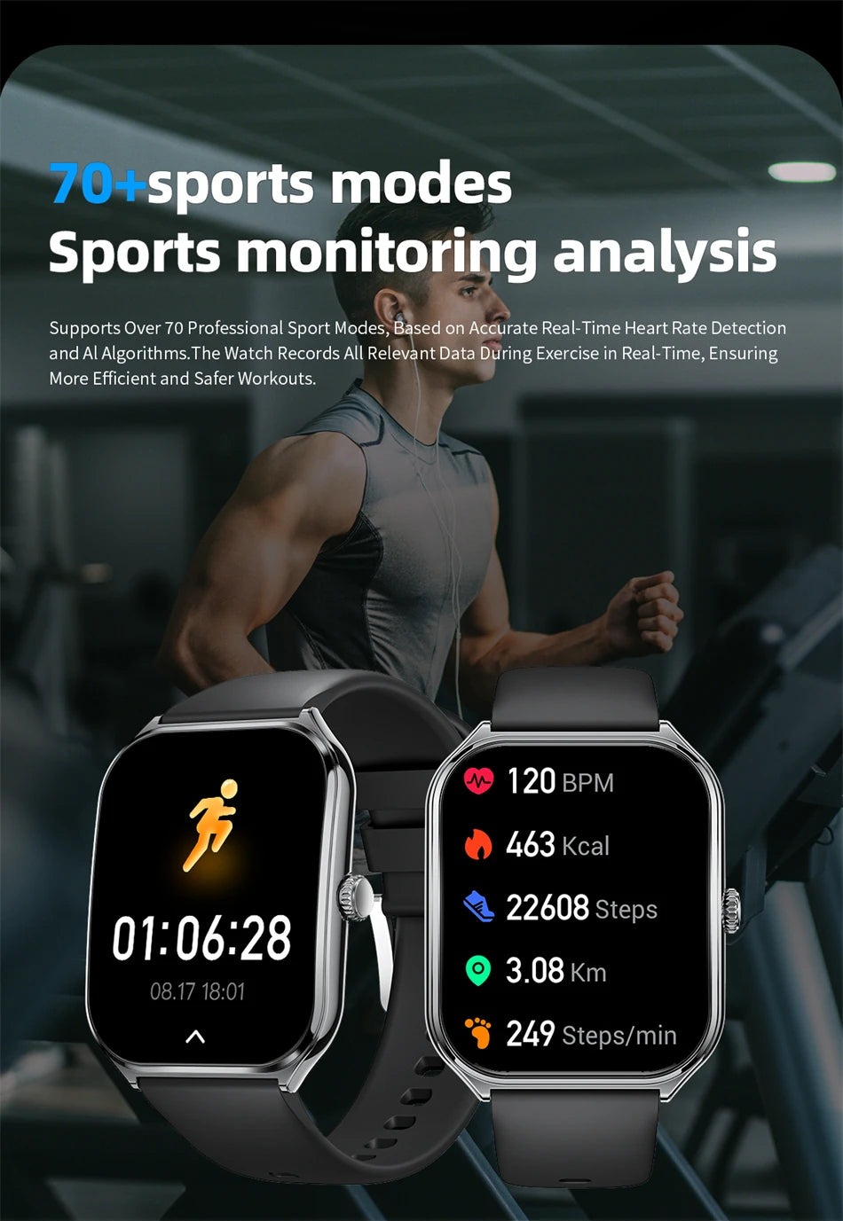 Reloj Inteligente Ultrafino AMOLED Deportivo 2026
