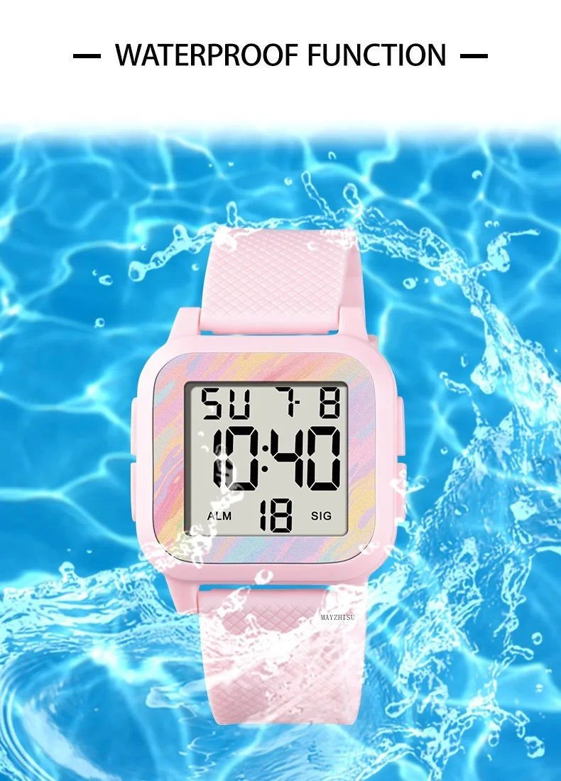 Reloj Deportivo Ultrafino Luminoso MAYZHISU Pareja