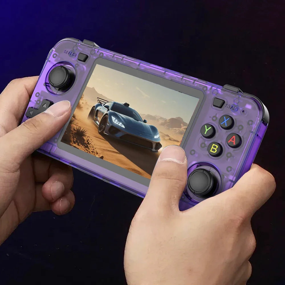 Consola de Videojuegos Retro R36H, Pantalla IPS 3.5 Pulgadas, Sistema Linux