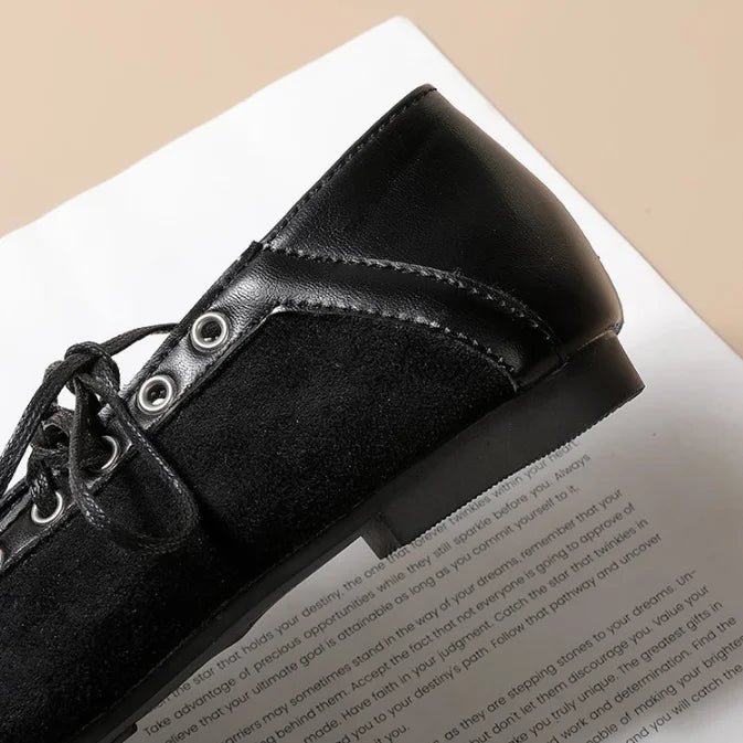 Zapatillas Deportivas para Mujer, Ligeras, Transpirables, con Cordones, Punta en Pico, Estilo Retro Casual para Uso Diario y Estilo Urbano