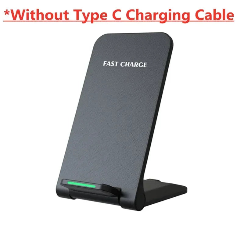 Base de Carga Inalámbrica para iPhone 17 16 15 14 13 Pro, Samsung, Xiaomi, Cargadores de Teléfono, Estación de Carga Rápida por Inducción
