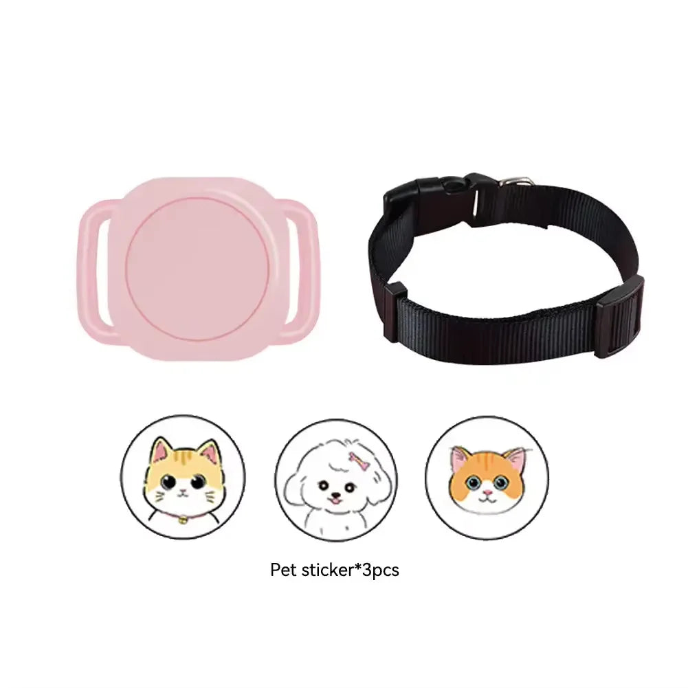 Localizador de rastreador GPS antipérdida, rastreador de actividad inteligente compatible con Bluetooth, rastreador de ubicación Global en tiempo Real para perros y gatos