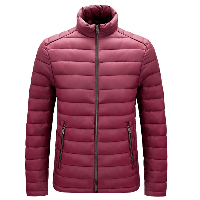 Chaqueta Acolchada con Capucha para Hombre – Abrigo de Invierno