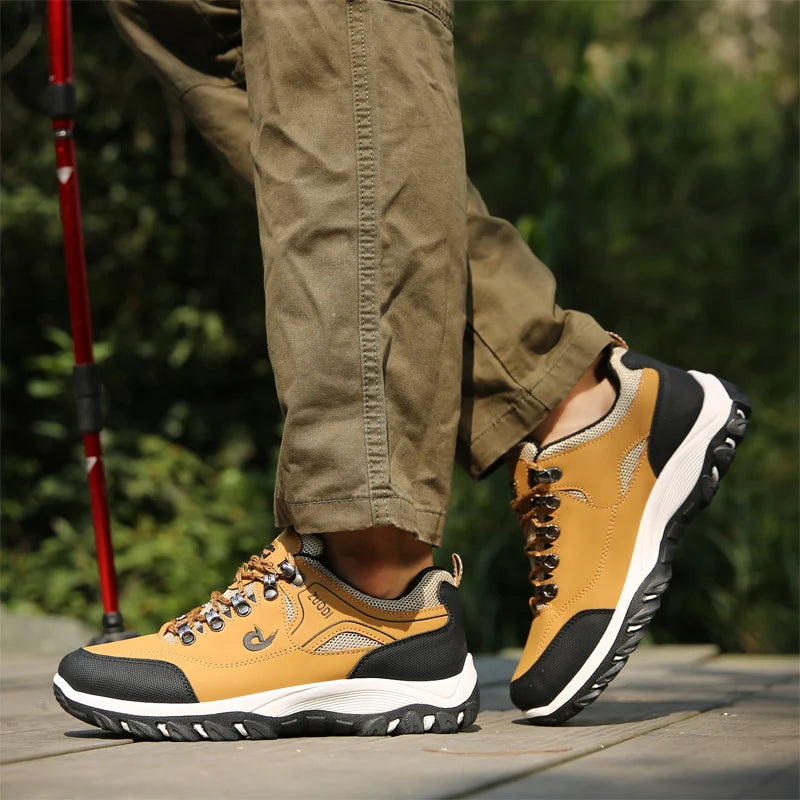 Zapatos de hombre, zapatos informales de cuero para hombre, zapatillas de deporte para primavera, Otoño e Invierno, tenis masculinos, zapatos ligeros para caminar