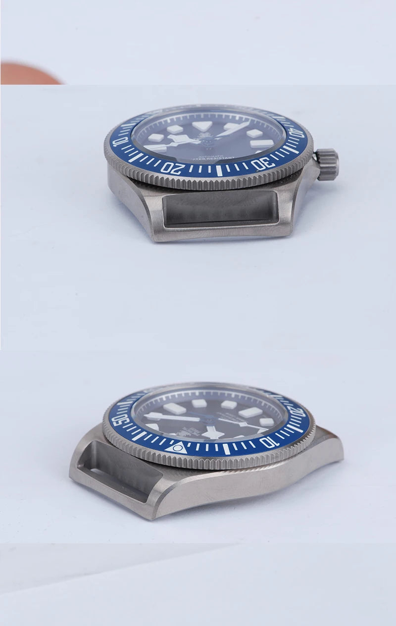Reloj Mecánico Automático HEIMDALLR Titanio Buceo 200M Zafiro NH35