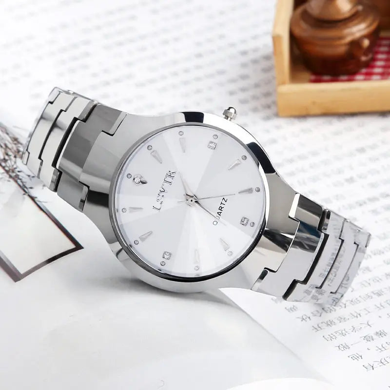 YIKAZE Reloj de Cuarzo de Negocios para Pareja