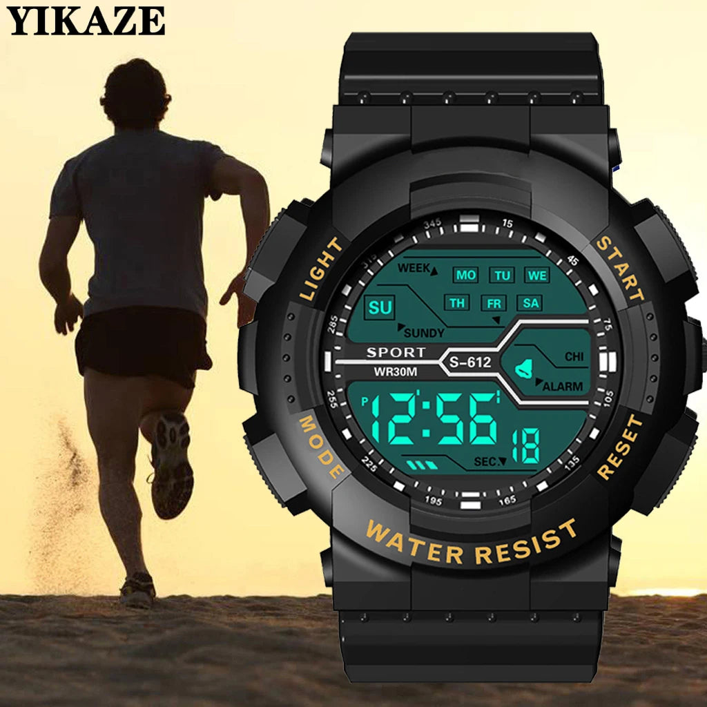 Reloj Digital LED Deportivo MAYZHISU Militar Hombre