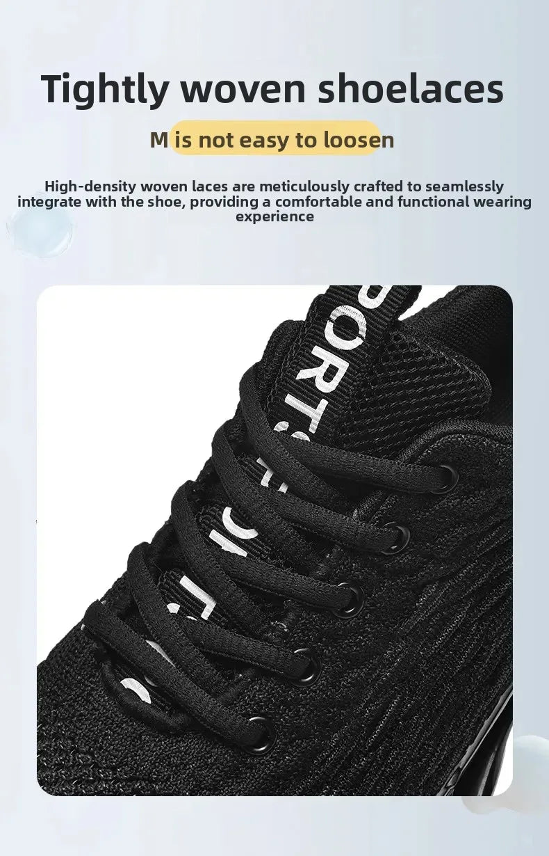 Zapatillas deportivas transpirables de malla unisex con suela cuchilla