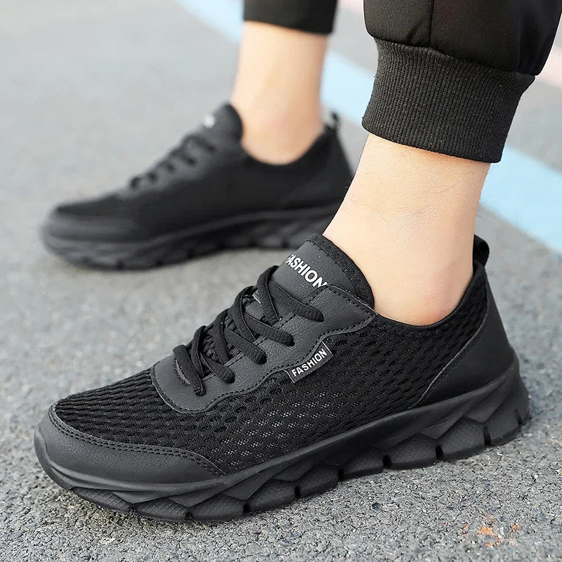 YRZL-Zapatillas deportivas transpirables para hombre, zapatos ligeros, a la moda, de talla grande 38-48