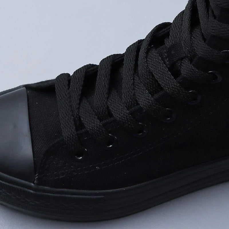 Zapatillas de Lona para Mujer con Caña Alta