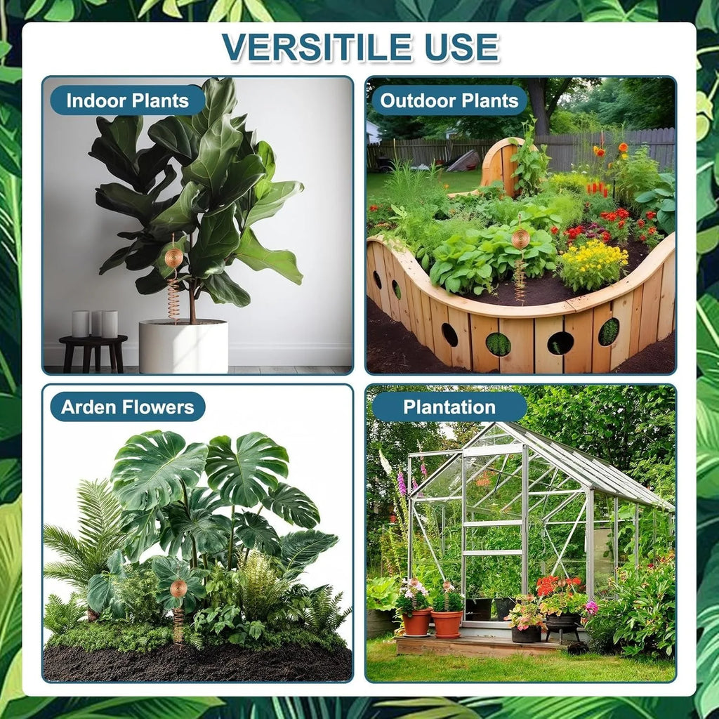 Varillas de Cobre Electrochapado para Soporte de Jardín