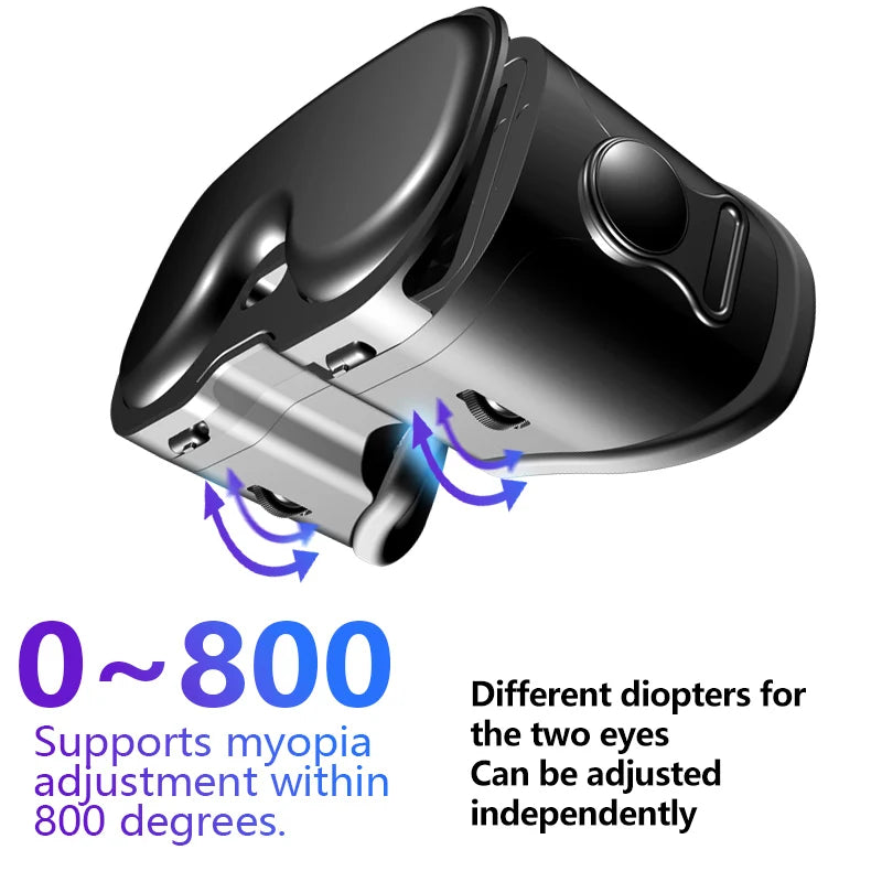 Gafas VR, Auriculares 3D, Dispositivos de Realidad Virtual, Casco, Lentes Viar, Gafas para Teléfono Inteligente, Controlador de Juegos Inteligente, Set de Gafas VR