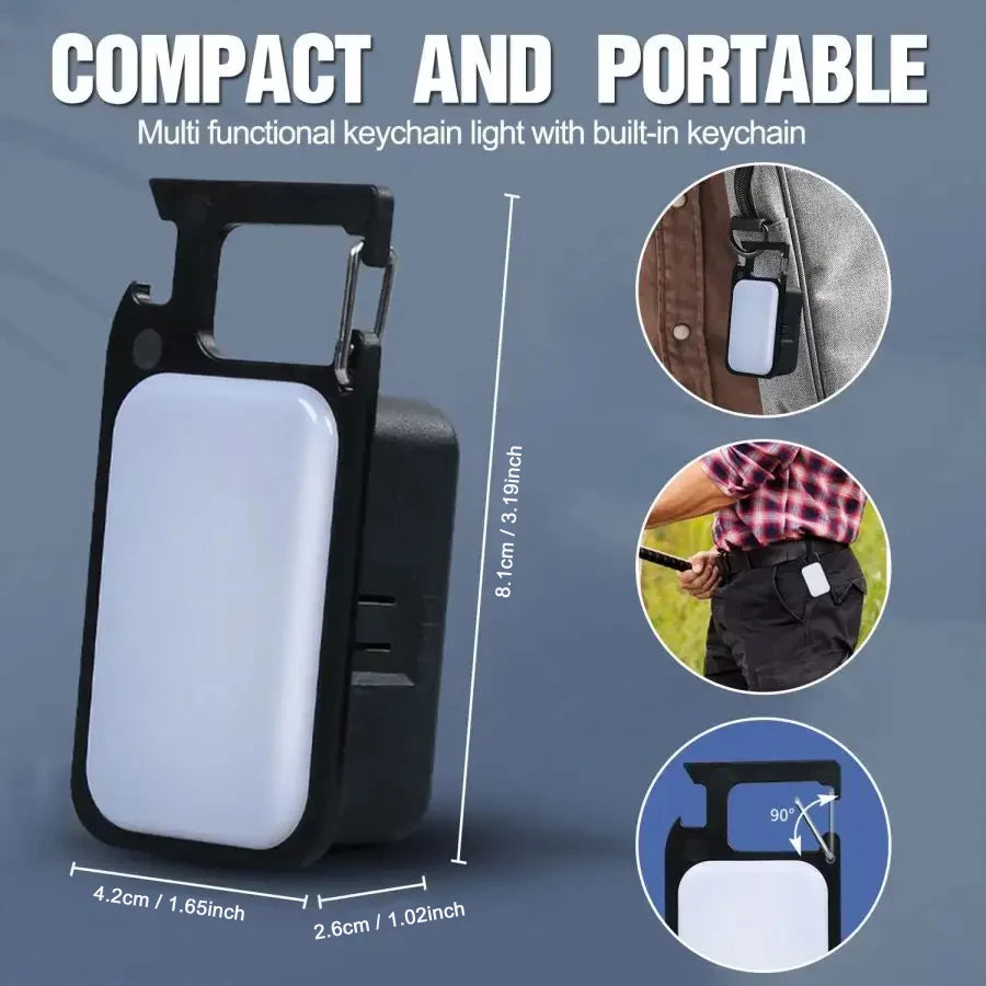 Mini Mochila Linterna LED para Camping y Senderismo