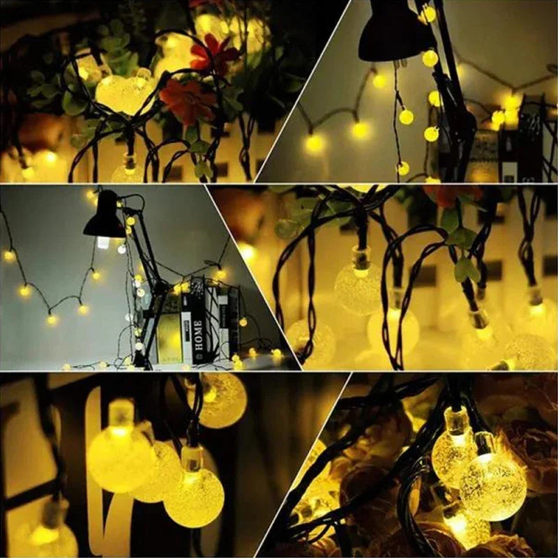 Guirnalda Solar de Luces de Hadas para Jardín