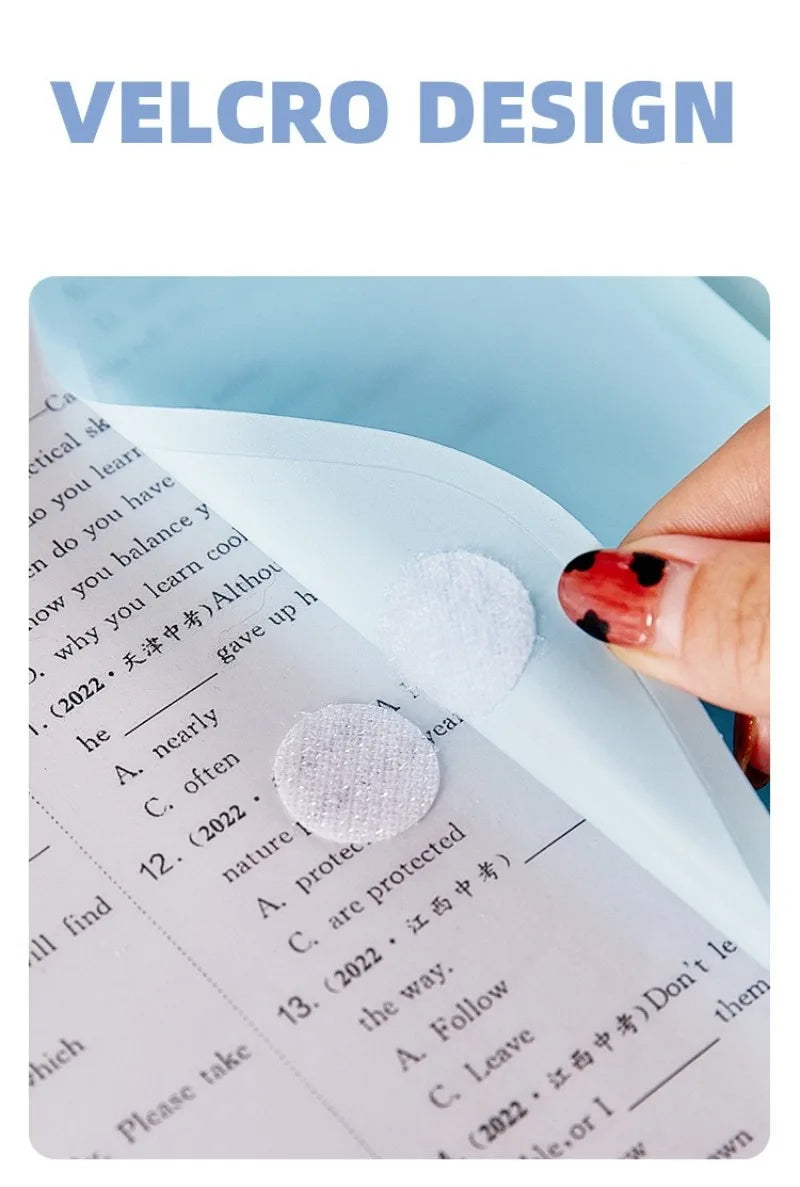 Carpeta de Archivo Expandible A4 con 4 Bolsillos Internos Desmontables, Carpeta de 3 Anillas para Organizar Documentos de Oficina y Escolares, Suministros de Papelería