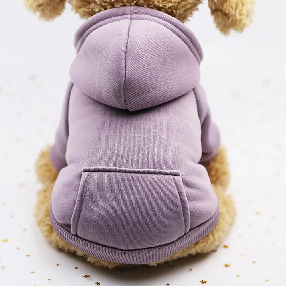 Buzo con Capucha para Perro - Abrigo de Algodón para Mascotas