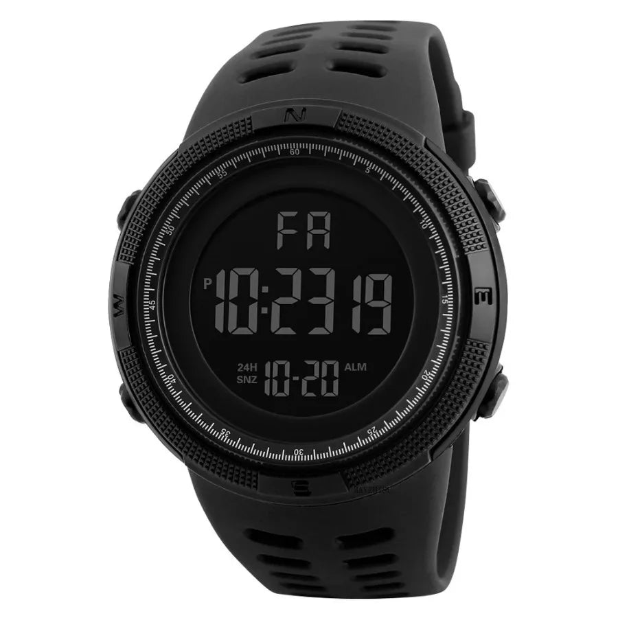 Reloj Digital LED Deportivo Militar Multifunción