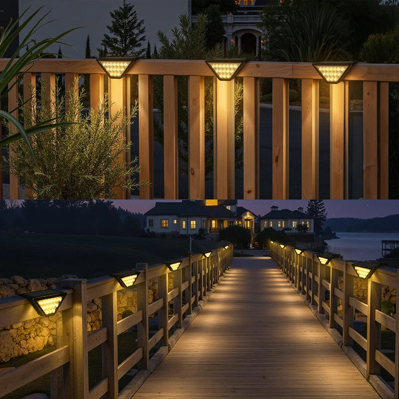 Luces Solares de Paso para Escalera y Jardín