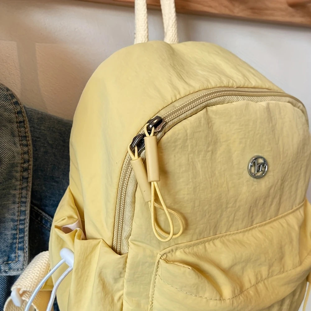 Mochila de Moda para Mujer Estilo Coreano, Liviana y Versátil para Universidad