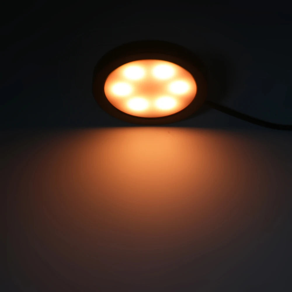 Luz RGB remota de 24 teclas para debajo de gabinete, interruptor USB de 5V, Kit de 1 2 4 6 luces, lámpara delgada para vitrina de cocina, acento de escritorio para Bar en casa