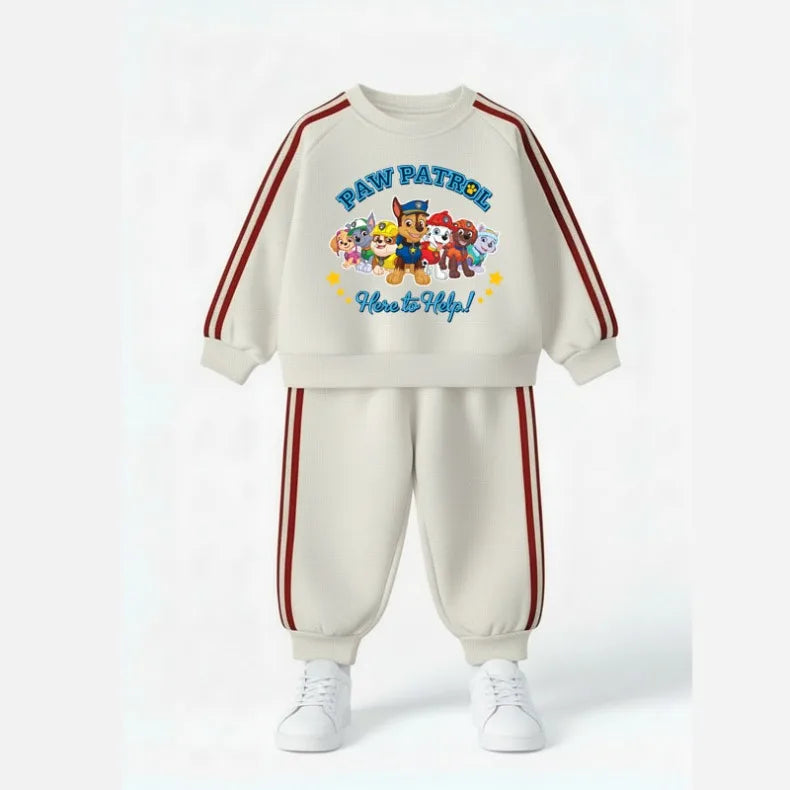 Conjuntos de ropa de manga larga para niños, chándal informal para niños, sudaderas con capucha y pantalón largo de dos piezas, nuevo estilo, primavera 2026