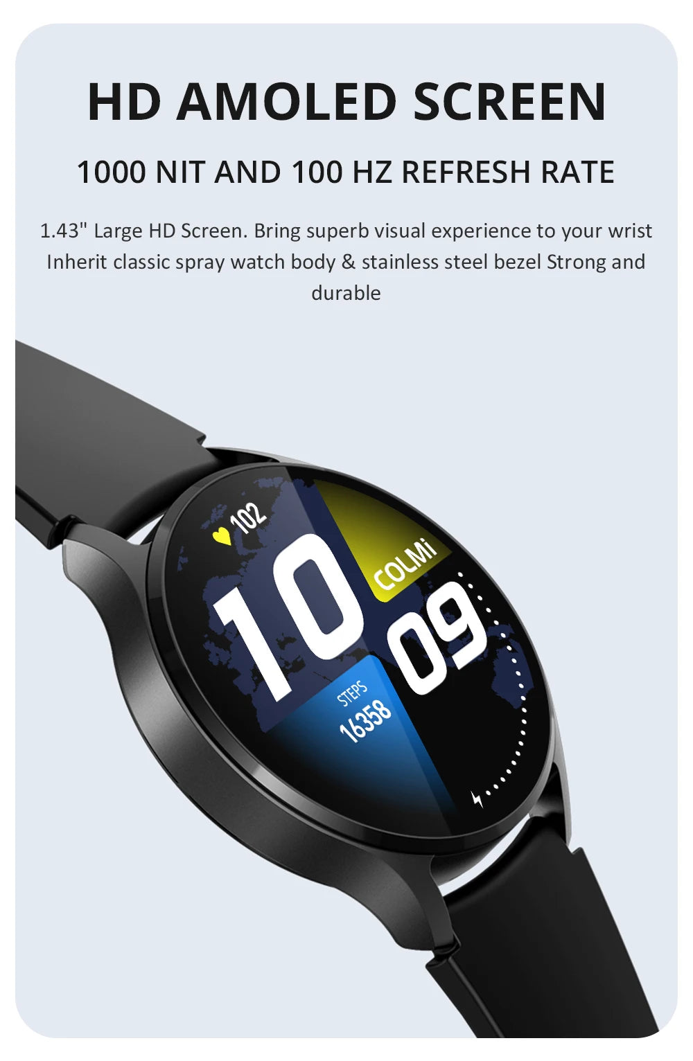 COLMI i28 Ultra AI Smartwatch AMOLED