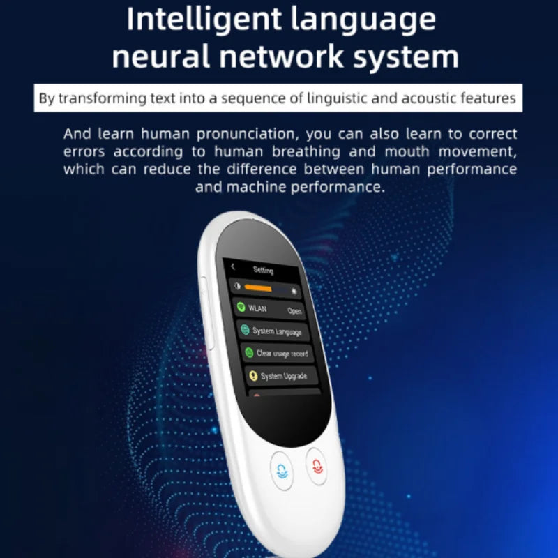 Traductor de voz instantáneo en línea, 126 idiomas, F1, con cámara, compatible con escaneo fotográfico, traducción