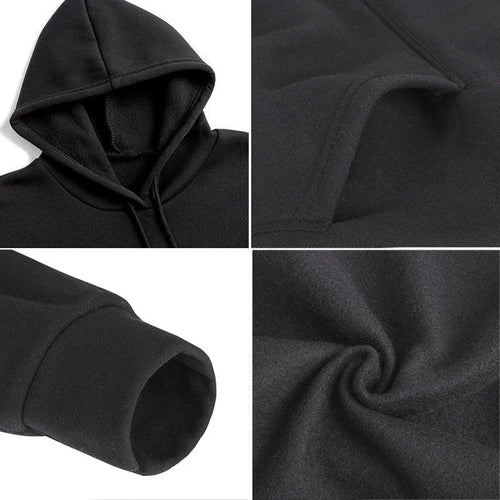 Buzo con Capucha Unisex — Estilo Informal, Colores Variados