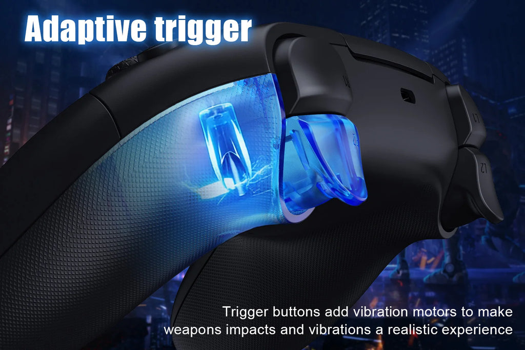 Mando inalámbrico para Playstation 5 con Turbo Dual Sense, vibración adaptativa, gatillos, micrófono externo, controlador de juegos para consola PS5
