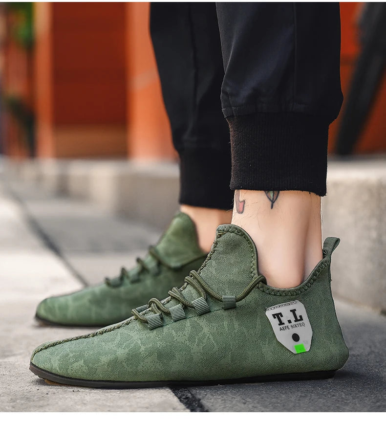 YRZL mocasines de malla para hombre, mocasines para conducir, zapatos planos de alta calidad para caminar, mocasines informales antideslizantes transpirables, zapatos de verano para hombre
