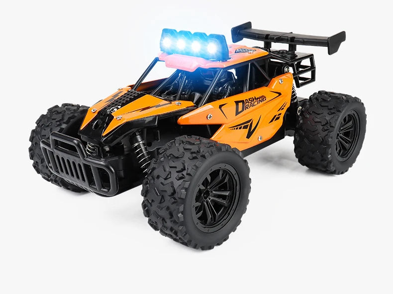 Coche RC 1:16 con Luces LED, Todoterreno, Vehículo de Escalada