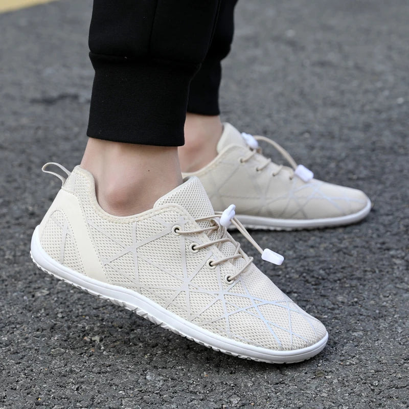 Zapatos informales transpirables para hombre, zapatos de agua ligeros antideslizantes Unisex, zapatos vulcanizados flexibles para mujer, zapatos de senderismo al aire libre 2025