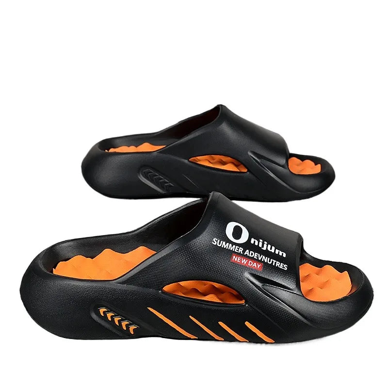 Sandalias slide para hombre en EVA antideslizante para playa e interior