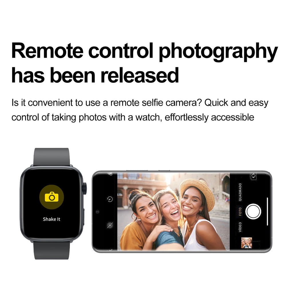 Reloj Inteligente NFC Salud Femenina AMOLED