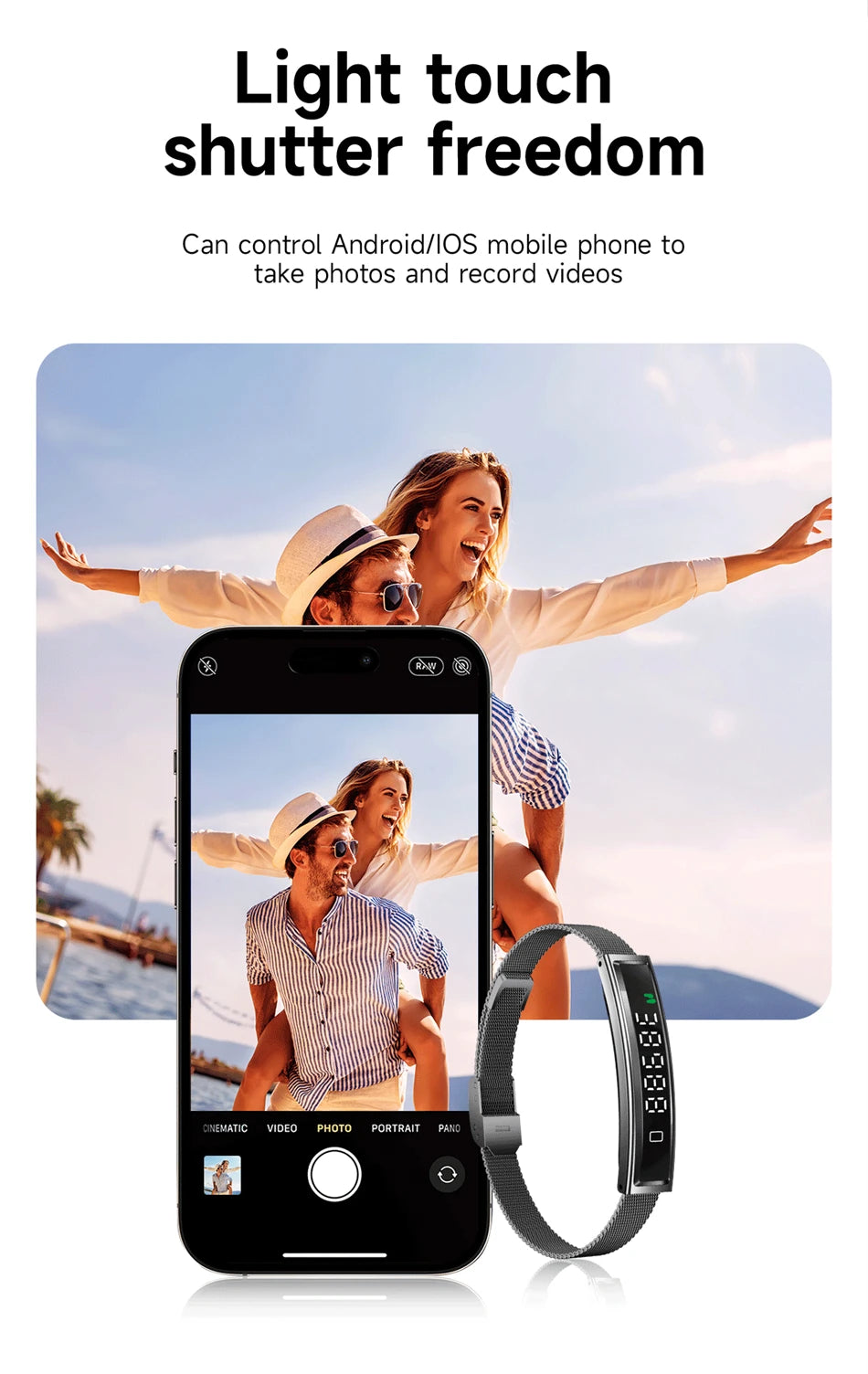 Reloj Inteligente con Podómetro y Monitor de Sueño