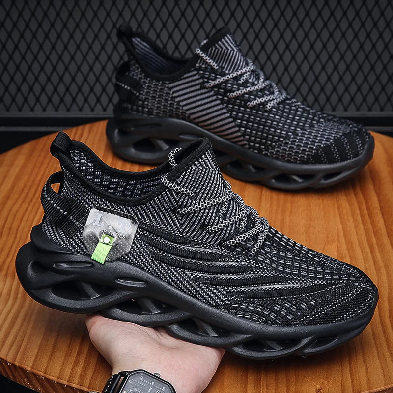 Zapatos deportivos informales de gran tamaño, zapatillas informales para hombre y mujer, nuevos zapatos impermeables para hombre, zapatos para correr ligeros, cómodos y transpirables