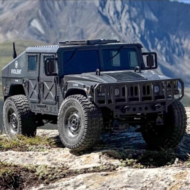 Coche RC Militar C8835, 2.4G 4WD 1:14, Vehículo de Escalada Todoterreno