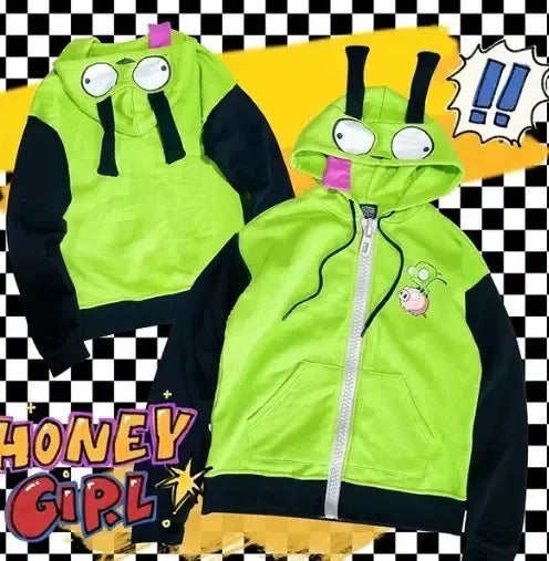 Buzo con Capucha Oversize Estampado para Hombre