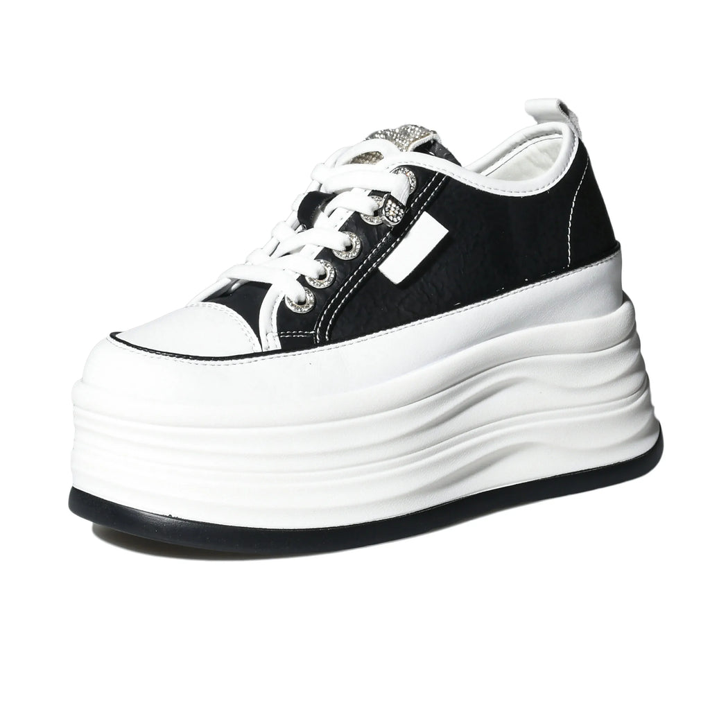 Zapatos de Plataforma Oculta para Mujer con Tacón de 9 cm