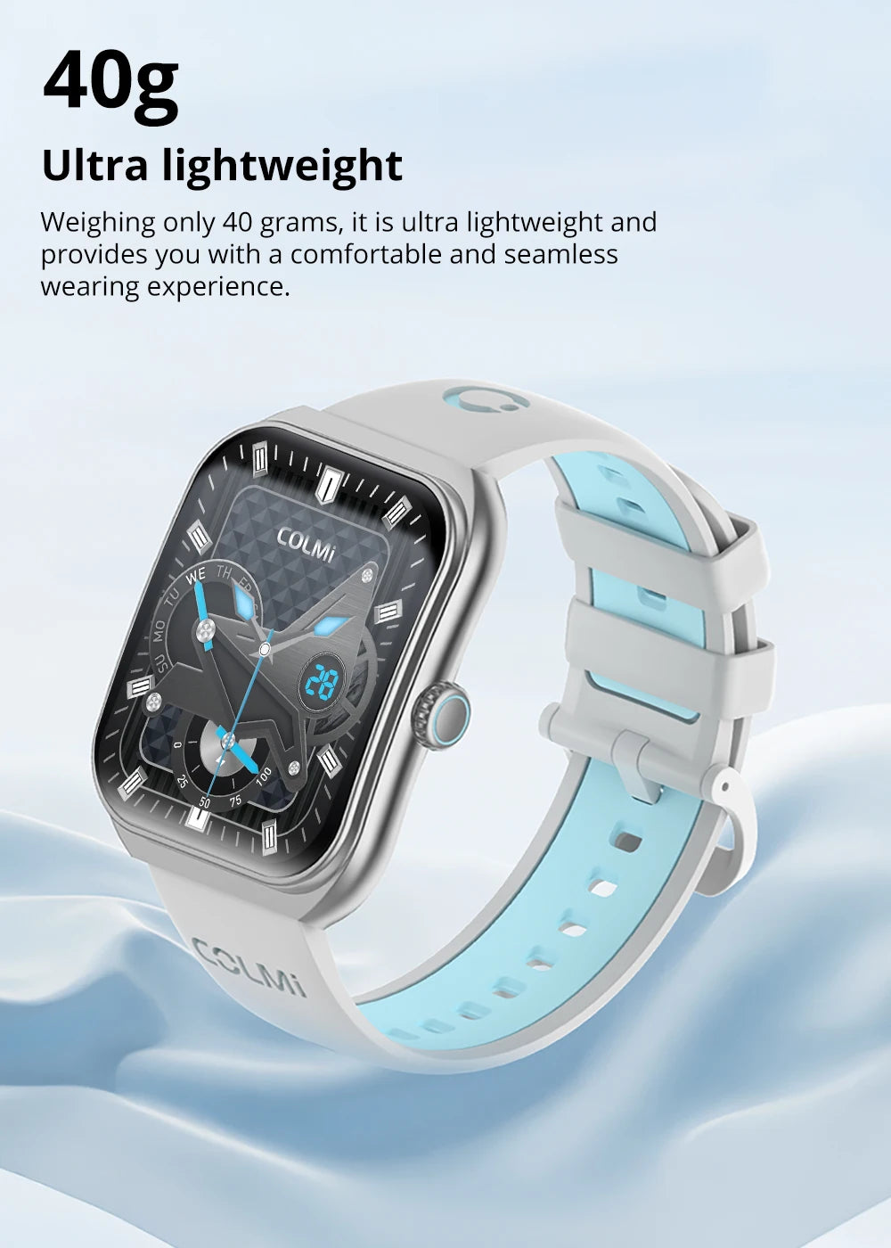 Reloj Inteligente P86 AMOLED con Gestor de Salud y Llamadas Bluetooth IP68