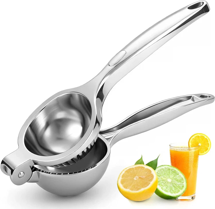 LMETJMA-exprimidor de limón de primera calidad, prensa Manual de aleación de Zinc, exprimidor de Lima para Limón, cítricos, naranja y fruta, JT217