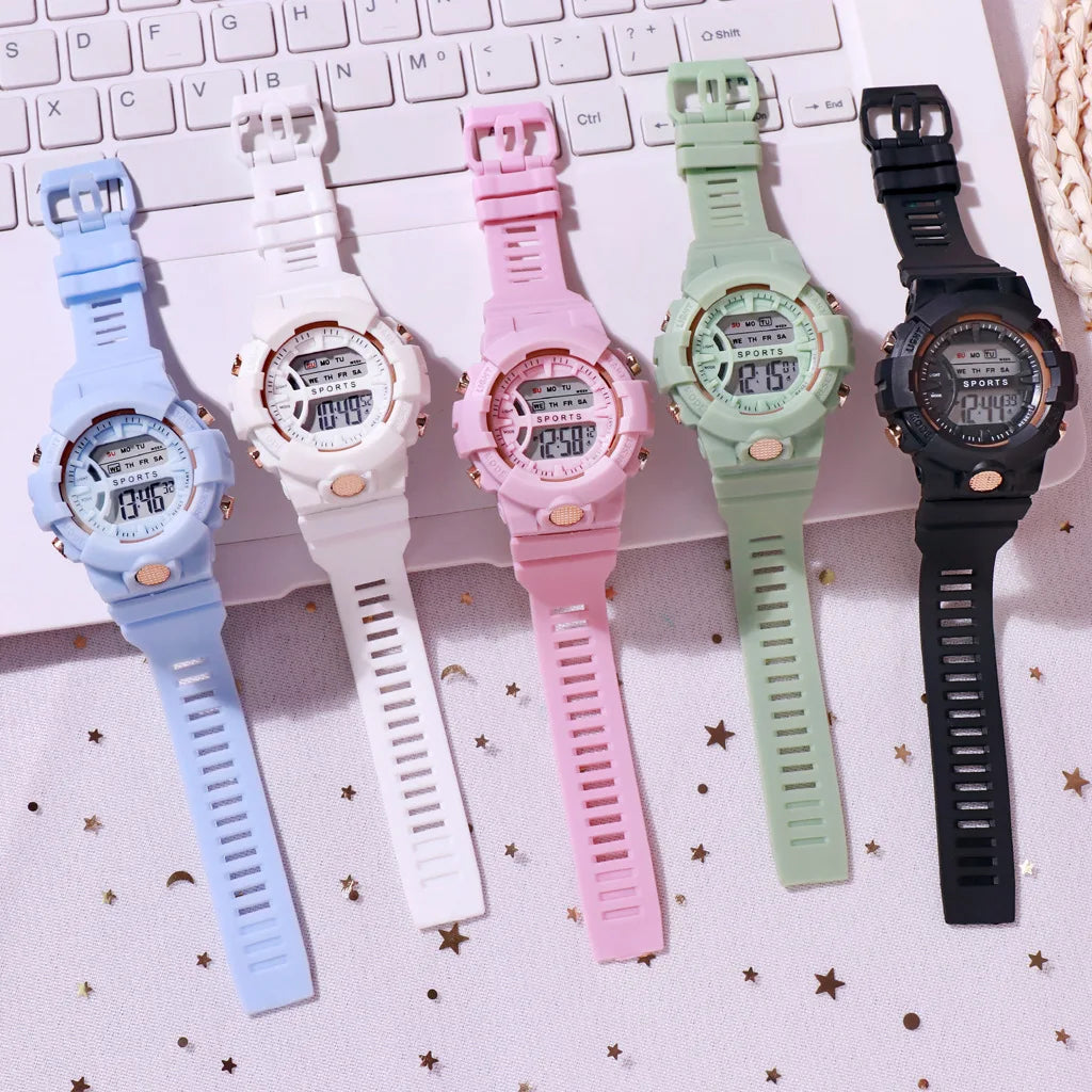 Reloj Deportivo Digital Unisex con Alarma y Temporizador