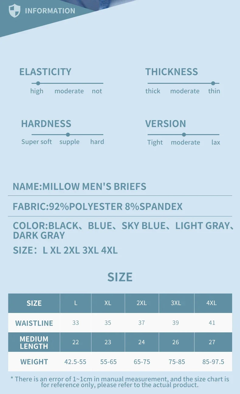 MiiOW, 3 uds., Boxershorts finos de seda helada para verano para hombre, ropa interior antibacteriana de grafeno para hombre, bragas transpirables y frescas para hombre, Boxershorts