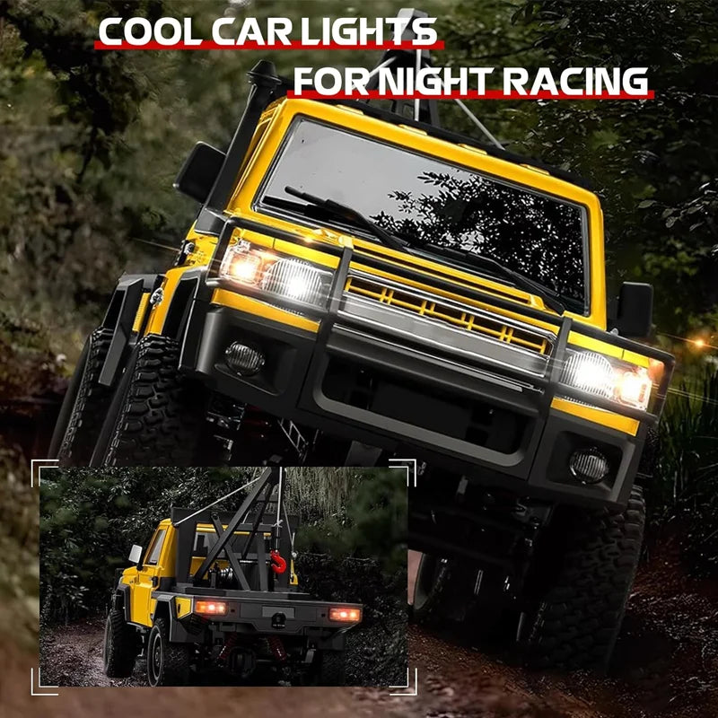 Nuevo MN82 MN82T RC Crawler 1/12 2,4 GHz 4x4: coche todoterreno a control remoto, simulación de grúa, modelo de coche trepador, juguetes para niños
