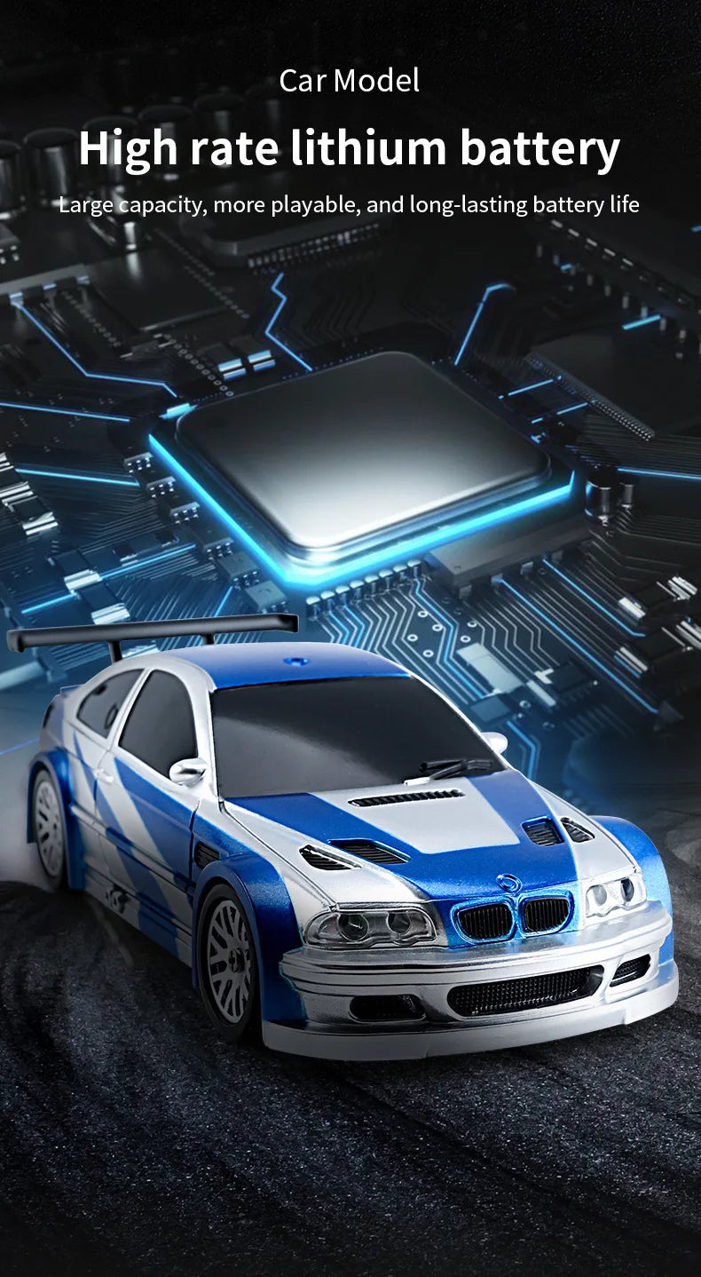 Auto de Drift RC 1:64 y 1:43 Control Remoto para Niños