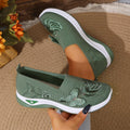 Zapatillas Deportivas de Punto Ligeras y Duraderas para Mujer, Microfibra Transpirable, Primavera Verano, para Uso Diario, Caminar al Aire Libre, Casual