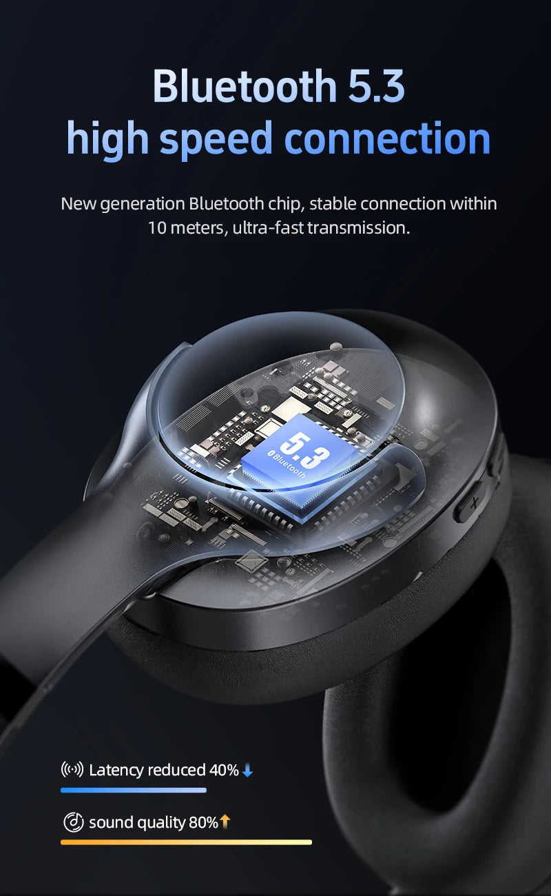ACEFAST H4 Auriculares ANC Bluetooth 5.3 HiFi