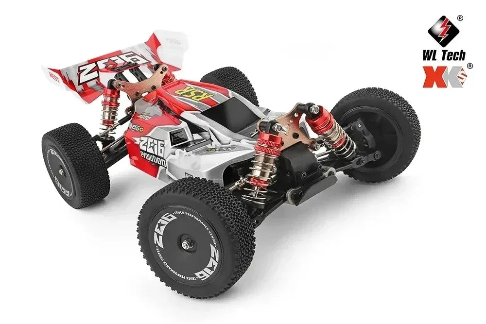 Coche Teledirigido WLtoys Todoterreno 4WD 2.4G hasta 75 km/h