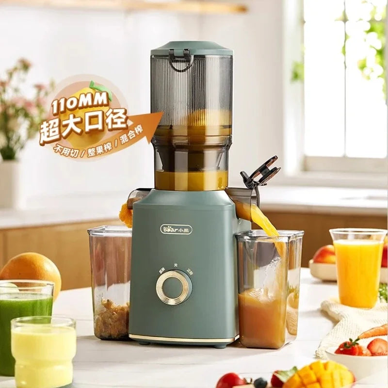 Extractor de Jugo Automático de Gran Diámetro con Separación de Pulpa