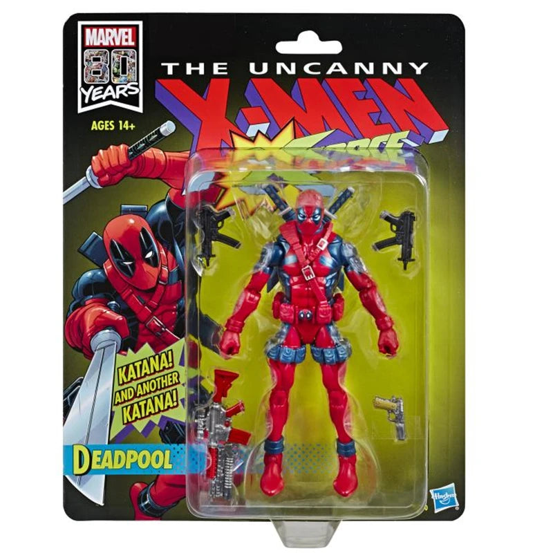 Hasbro Deadpool 80 aniversario limitado Spider Man Venom Kraven 2099 Peter Parker leyenda figura de acción colección de modelos de Anime